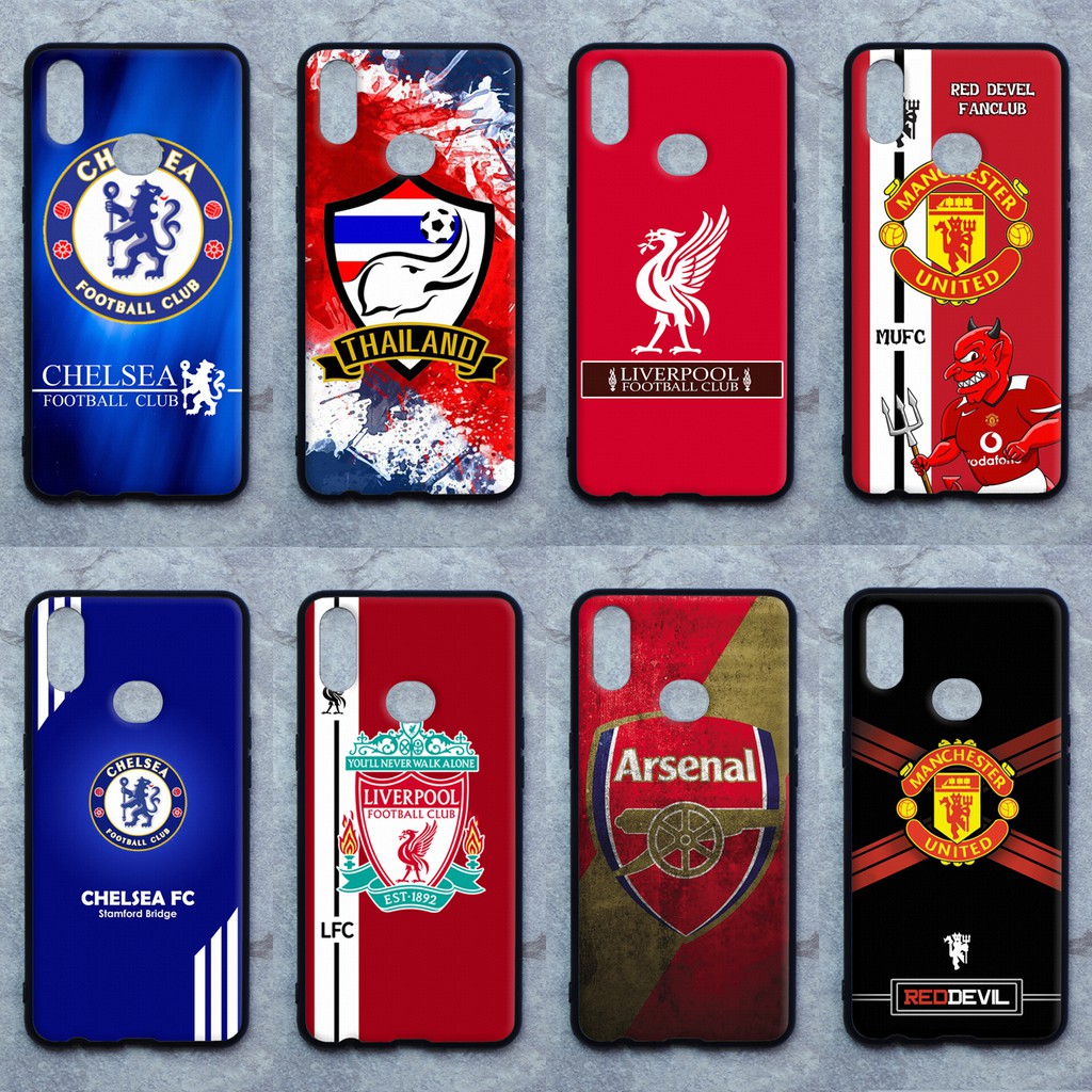เคส Samsung A10s ลายทีมฟุตบอล ขอบนิ่มหลังแข็ง เคสมือถือ เคสโทรศัพท์ Case