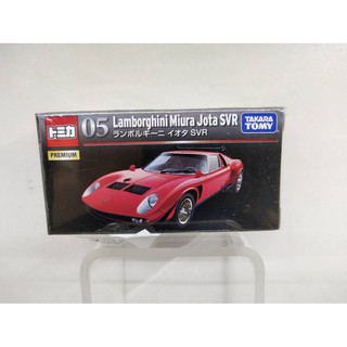 โมเดลรถ TAKARA TOMY  Premium Lamborghini Miura Jota SVR