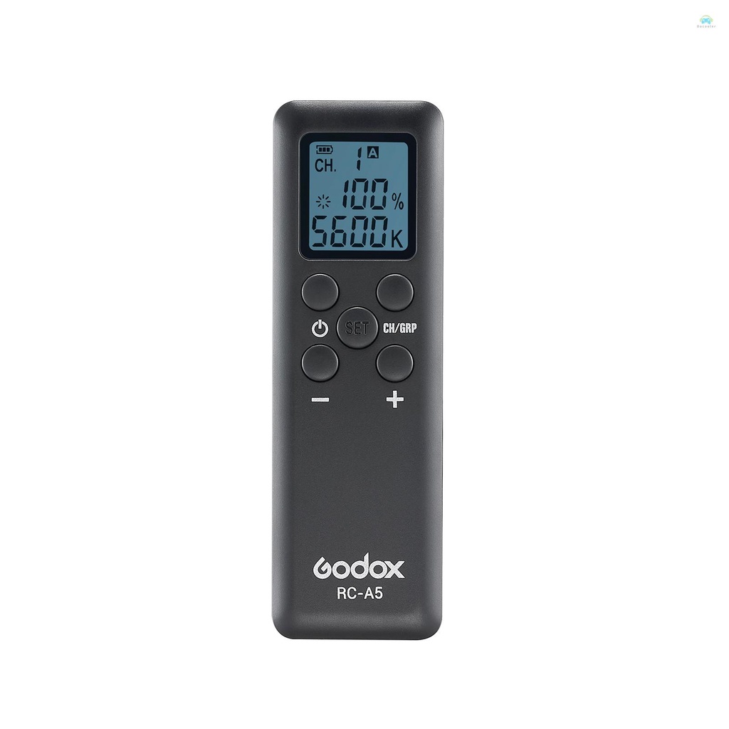 Docooler Godox RC-A5 รีโมตควบคุม 16 ช่องทาง 6 กล่อม แบบเปลี่ยน สำหรับ Godox SL-60W SL-100W SLB60W LE