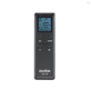 Docooler Godox RC-A5 รีโมตควบคุม 16 ช่องทาง 6 กล่อม แบบเปลี่ยน สำหรับ Godox SL-60W SL-100W SLB60W LED308W/Y/C LED308IIW/Y/C LED500W/Y/C LED500LW/Y/C LED500LRW/Y/C LEDP260C LC500 FL150S FL150R FL100 FL60