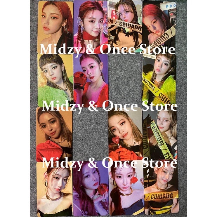 Itzy Guess Who โฟโต้การ์ดอัลบั้ม