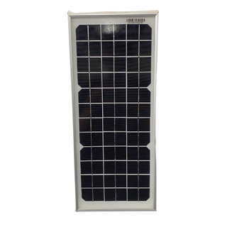 แผงโซลาร์เซลล์คริสตัลโมโน 12V 10W คุณภาพสูง สําหรับกลางแจ้ง