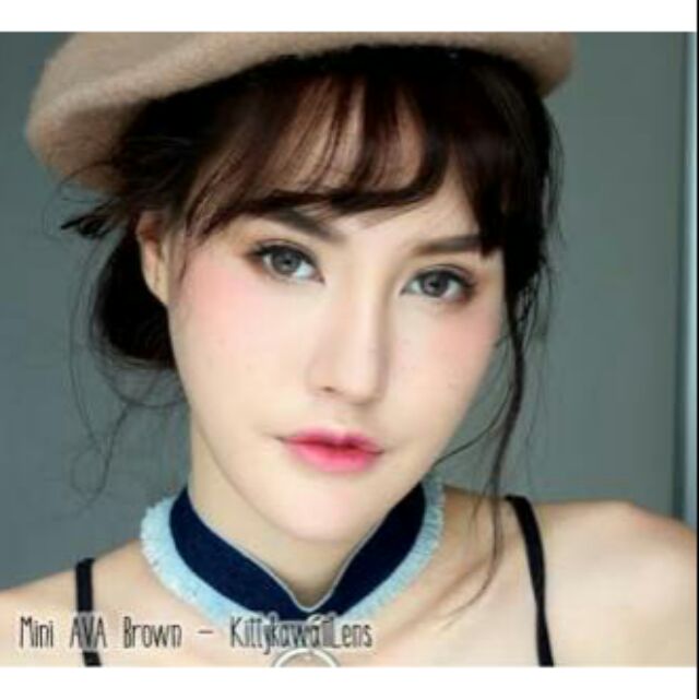 คอนแทคเลนส์รุ่น ava brown