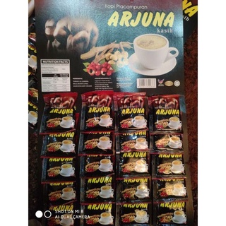 กาแฟท่านชาย Arjuna Original(Ginseng,Guana) แผง 20 ซอง 25 กรัม