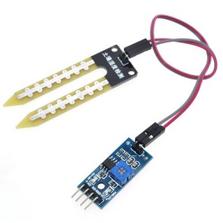 Soil Moisture Sensor Module เซ็นเซอร์วัดความชื้นในดิน สำหรับ Arduino