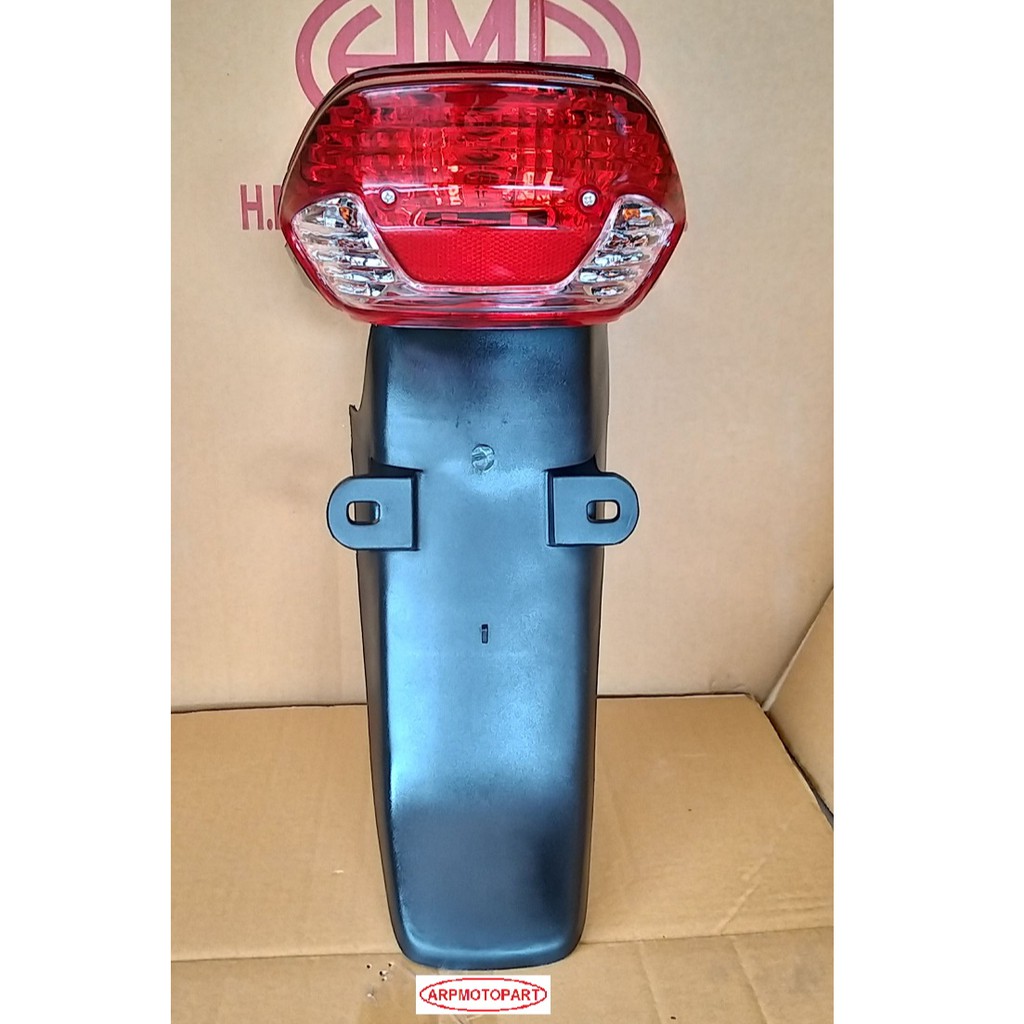 ไฟท้าย พร้อมบังโคลนหลังชุด รุ่น ดรีม DREAM 125 (สีแดง, สีใส) # HMA BRAND # 4631-062-ZRD
