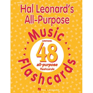 HAL LEONARDS ALL-PURPOSE MUSIC FLASHCARDS (HL08740377)