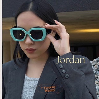 พร้อมส่ง twwแว่นกันแดด oversize แฟชั่น รุ่น Jordan