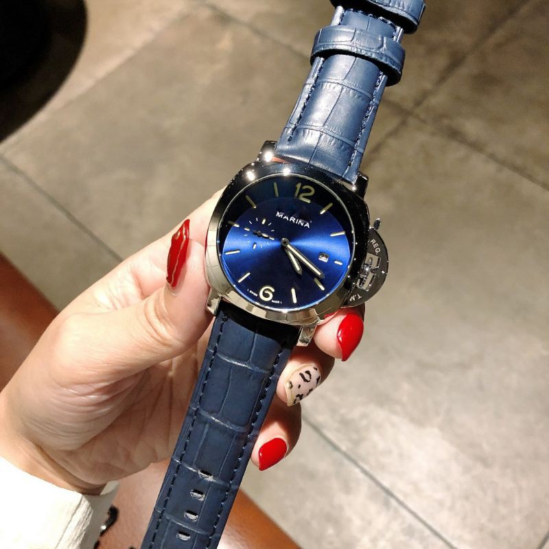 LUMINOR นาฬิกาผู้ชาย Swiss quartz สแตนเลส Domineering Big lumminor Series ของขวัญนาฬิกาสําหรับผู้ชาย 44 มม.