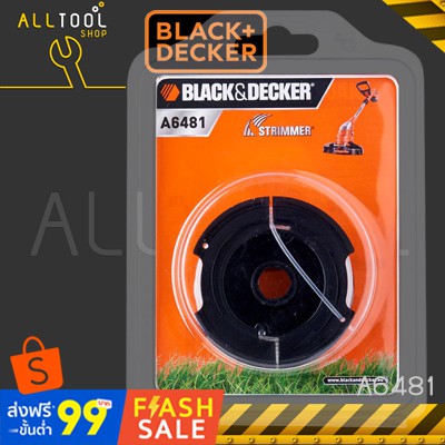 BLACK&amp;DECKER ตลับเอ็น รุ่น GL4525CM A6481 อะไหล่เครื่องตักหญ้า แบล็คแอนด์เดคเกอร์