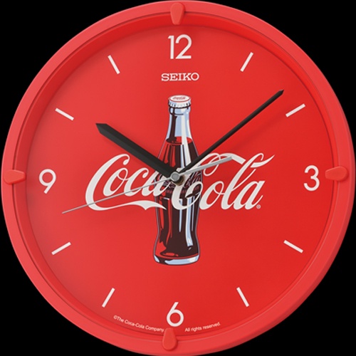 Seiko  Coca-cola Limited Edition สีแดง นาฬิกาแขวน รุ่น QHA901,QHA901R