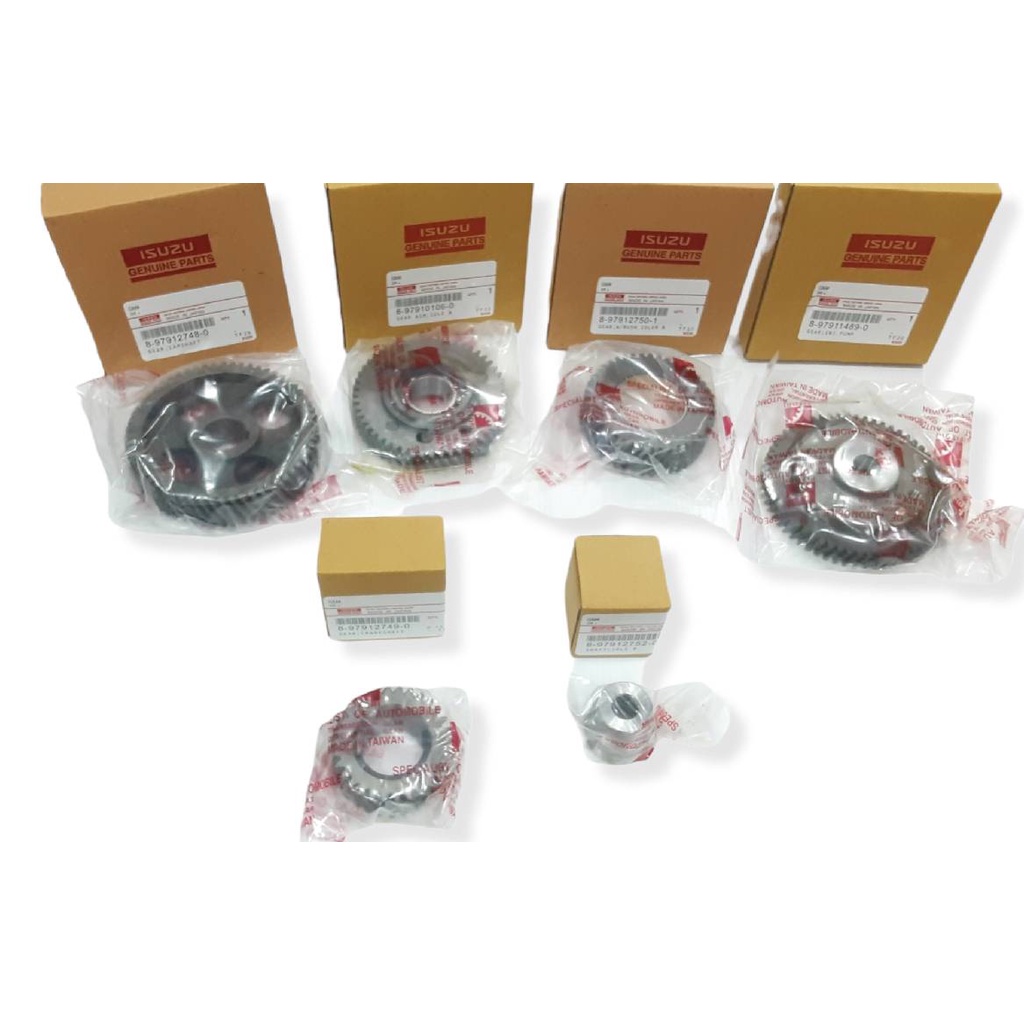 ชุดเฟืองหน้าเครื่อง ISUZU TFR 2.5,2.8,4JA1,4JB1 (6ตัว/ชุด)****ราคาพิเศษ ถูกและดี หมด แล้วหมดเลย รับประกันคุณภาพสินค้า**