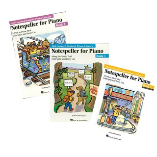 Hal Leonard Student Piano Library: Notespeller for Piano, Book 1-3