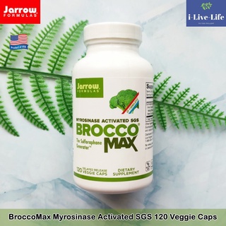 สารสกัดจากเมล็ดบร็อคโคลี BroccoMax Myrosinase Activated SGS 120 Veggie Caps - Jarrow Formulas