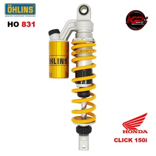 โช๊คหลัง OHLINS HO831 FOR HONDA Click150i 2018-2021