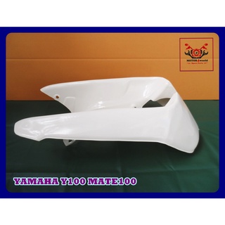 YAMAHA Y100 MATE100 WINDSHIELD LEGSHIELD PLASTIC "WHITE" // บังลม บังลมขา พลาสติกเนื้อดี สีขาว สินค้าคุณภาพดี