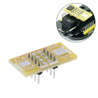 1ชุด(บอร์ดเปล่าและขา) , Programmer Adapter Board QFN8 DFN8 To DIP8  WSON8 MLF8 To DIP8 Socket pinboard patchboard plate