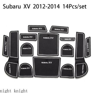 แผ่นรองแก้วกันลื่นติดรถยนต์ subaru xv 2012-2014