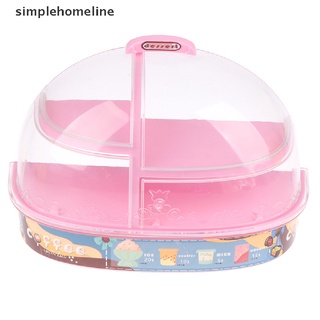 [simplehomeline] ใหม่ พร้อมส่ง ตู้เค้กจิ๋ว สีชมพู DIY สําหรับบ้านตุ๊กตา 1:12 1 ชิ้น