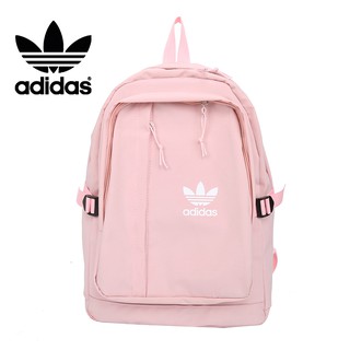 ADIDAS SPORT BACKPACK กระเป๋าเป้สไตล์สปอร์ต วัสดุผ้าแคนวาสคุณภาพดี ช่องใหญ่เปิดปิดด้วยซิปคู่ หัวซิปปั้มโลโก้ทุกจุด ภายใน