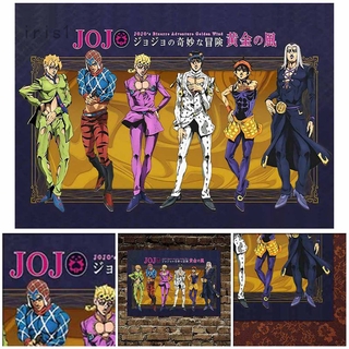 โปสเตอร์ลายการ์ตูน Jojo  S Bizarre Adventure สําหรับตกแต่งบ้าน