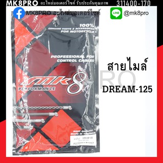 สายไมล์ DREAM125 แข็งแรงทนทาน คุณภาพดี ถนอมนิ้วมือ ฝ่ามือและข้อมือในการขับขี่