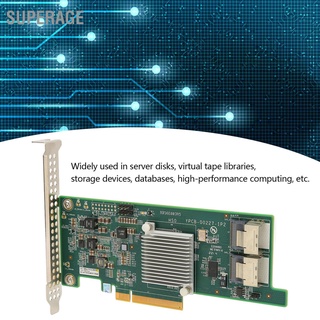 Superage การ์ดอาร์เรย์ Pci E X8 Sas2308 6G 2 Sas อินเตอร์เฟซ ขนาดเล็ก รองรับดิสก์ 16T Hba สําหรับฐานข้อมูล เซิร์ฟเวอร์ดิสก์