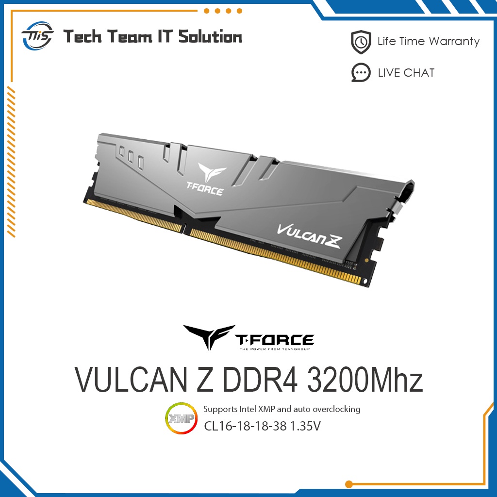 T-force VULCAN Z 8GB 3200MHZ