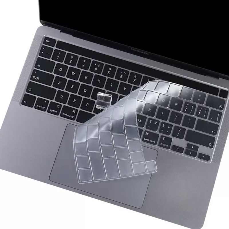 แผ่นซิลิโคนคีย์บอร์ดแมคบุ๊ค MacBook Pro 13 M1 2020 A2338 ภาษาไทย  silicone keyboard macbook