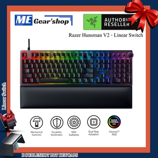 (7.7) พร้อมส่ง📌  Razer Huntsman V2 (linear- Optical Switchs) EN ของแท้1000% *ประกันต่างประเทศ 2 ปี