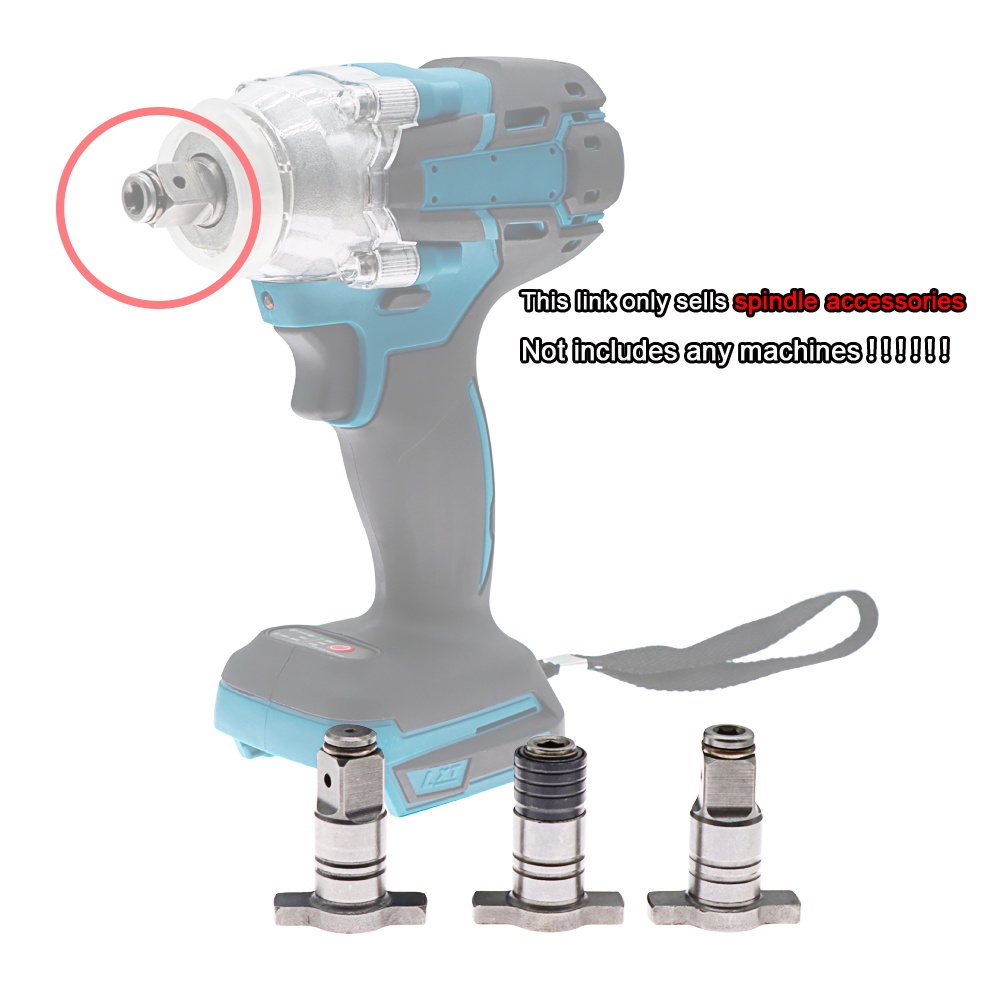 DTW285Z 18V เปลี่ยนประแจผลกระทบแบบไม่มีแปรงไฟฟ้า/แกนไขควงไร้สาย 1/2 1/4 ประแจซ็อกเก็ตอุปกรณ์เสริม