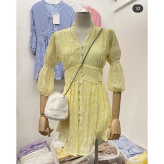 🌸Pastel mini dress เดรสสั้น สีน่ารัก