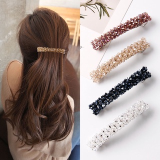 กิ๊บติดผมประดับคริสตัล Rhinestone แฟชั่นสไตล์เกาหลี