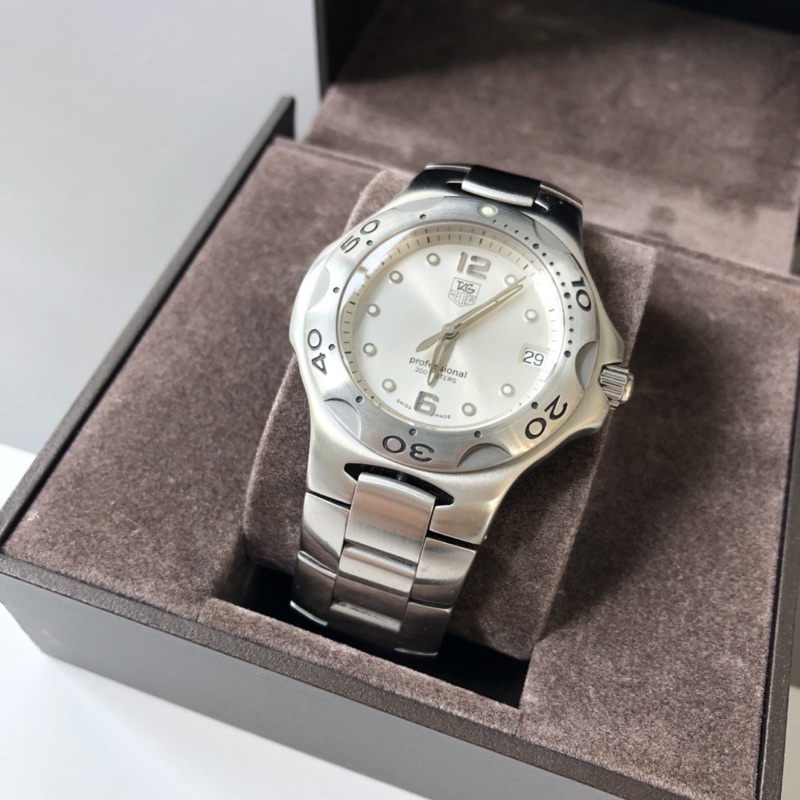Tag Heuer Kirium Professional 200M Silver Dial Date Just King Size