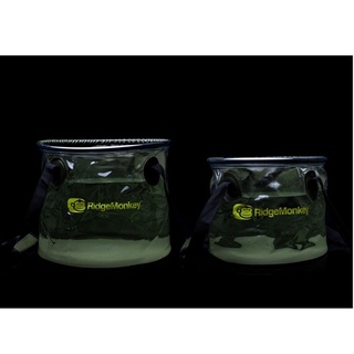 Ridge Monkey Perspective Collapsible Bucket 10 Litre / 15 Litre