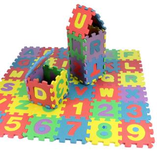 36Pcs/Set Baby Puzzle Mat Eva Foam Infant Educational Puzzle Toys Crawling Pad Toy