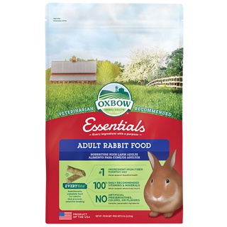 🇺🇸Oxbow Adult Rabbit Food อาหารกระต่ายโต (6เดือน+) 🇺🇸US Imported 2.25kg