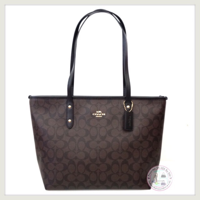 COACH City Zip Tote F58292