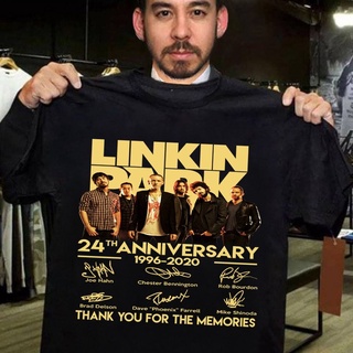 [100% Cotton] GILDAN ชุดกีฬา Linkin Park Band 24Th Anniversary 1996 สําหรับปาร์ตี้ฮาโลวีน