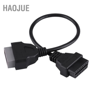 Haojue 14 Pin To 16 Obd2 อะแดปเตอร์เชื่อมต่อสายเคเบิ้ลสําหรับ Nissan