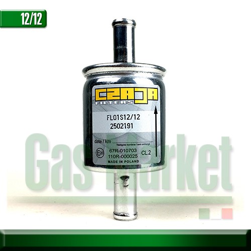 Czaja Gas Filter - กรองแก๊ส Czaja LPG/NGV ขนาด 12*12 มม