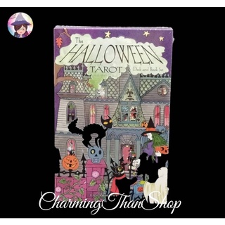 ไพ่ทาโรต์ ไพ่ยิปซี ไพ่ออราเคิล TAROT ORACLE CARDS :  HALLOWEEN TAROT DECK / BOOK SET ของใหม่ ของแท้ 100%