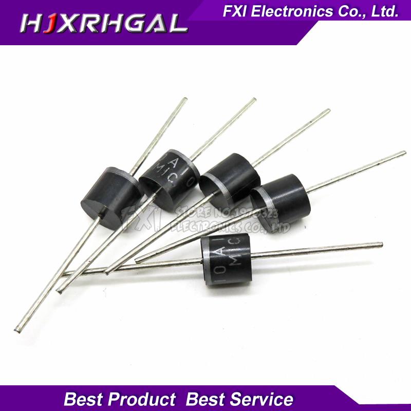 20PCS 10A10 R-6 electrical Axial Rectifier Diode 10A 1000V 10a10   New original