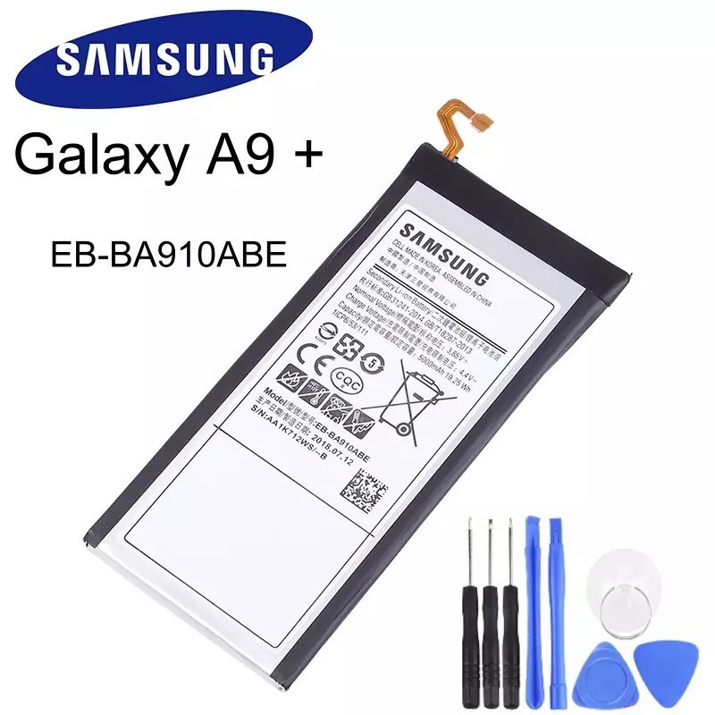 แบตเตอรี่ Samsung EB-BA910ABE สำหรับ GalaxyA9 + A9000 A9 Pro 2016 Duos TD-LTE SM-A9100 SM-A910F/DS เ