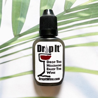 (Drop It®) Drop The Headache Enjoy The Wine 10 ml ผลิตภัณฑ์ลดซัลไฟต์และแทนนินในไวน์ทุกประเภท