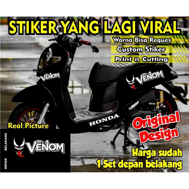 สติ๊กเกอร์ SCOOPY VENOM