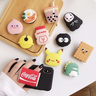 Couple Style Mobile Phone Grip Cute Cartoon Holder Folding Stand For iPhone 11 12 Samsung Xiaomi LG