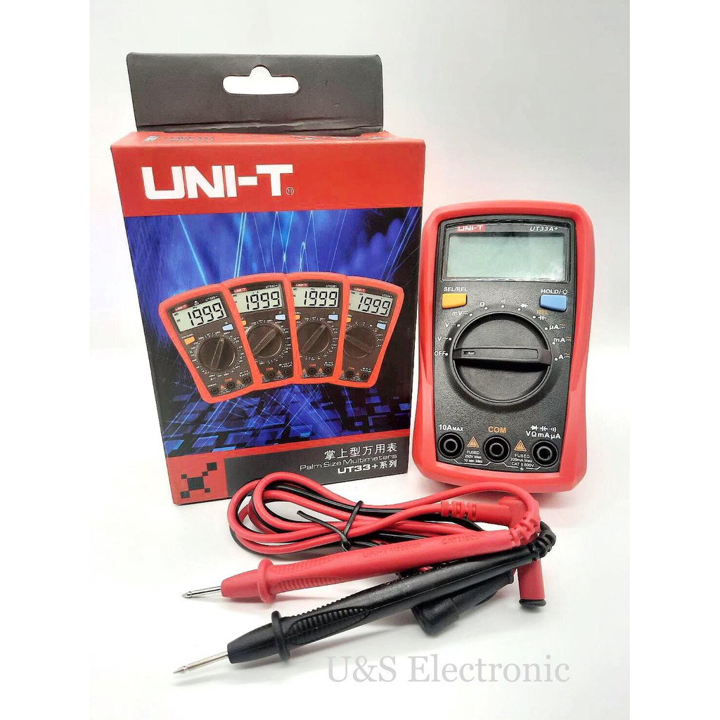 ดิจิทัลมัลติมิเตอร์ UT33A
