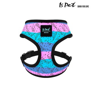 ISPET - Basic Dog Harness (HR0048) เสื้อรัดอกสุนัข รัดอกสุนัขและแมว สีฟ้าชมพู