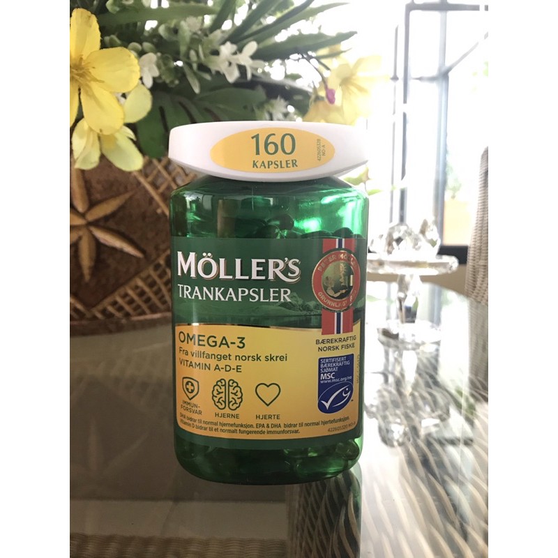 น้ำมันตับปลา Mollers Cod Liver Oil